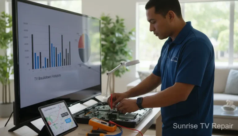 Statistics on TV Breakdowns in South Florida Areas - Sunrise TV Repair Sunrise